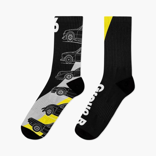 Item preview, Group B rallycars grey and yellow designed and sold by purpletwinturbo.