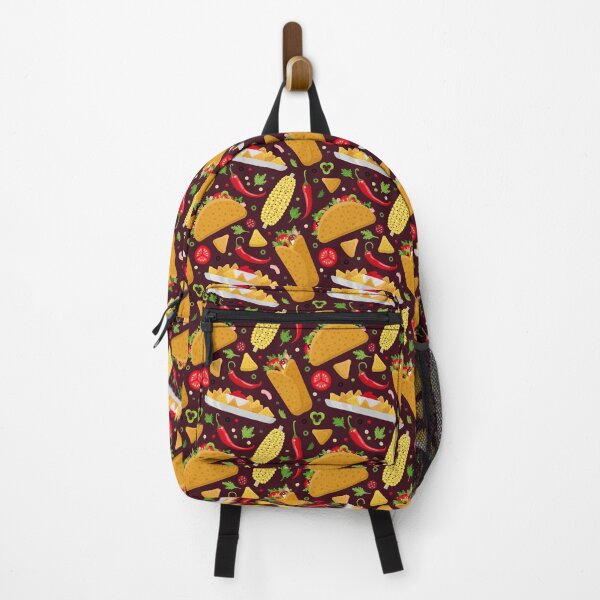 Item preview, Mexican Food - Taco, Corn, Burrito, Tortilla, Nachos Pattern designed and sold by Alicia Chee.
