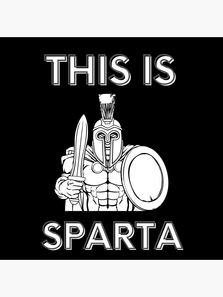 This is spartan strength Poster for Sale by Yvonn87