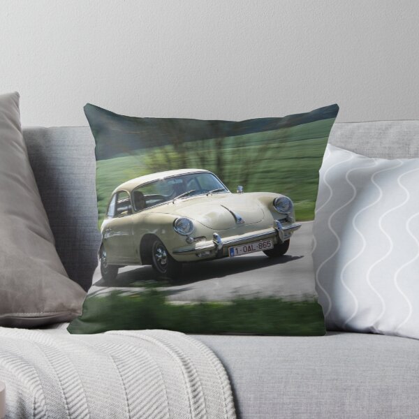 Porsche 356  Throw Pillow