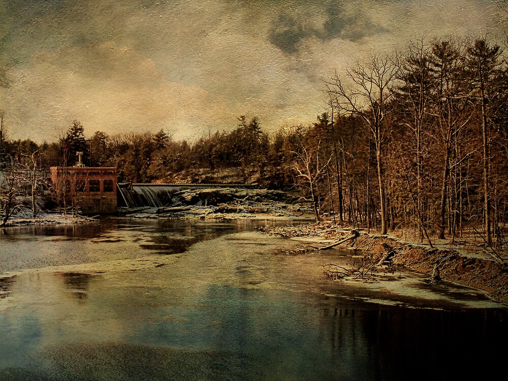 "Sturgeon Pool Dam Rifton NY " by PineSinger Redbubble
