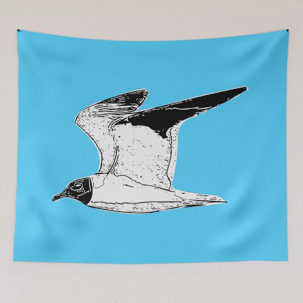 Item preview, Laughing Gull White Print  designed and sold by designsasstultd.