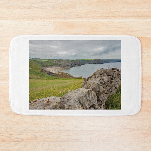 Item preview, A view of Fall Bay on the South Welsh coast from the cliffs of the Welsh Coastal path designed and sold by yackers1.