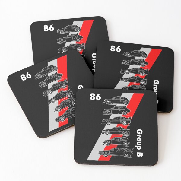 Item preview, Group B rallycars grey and red designed and sold by purpletwinturbo.