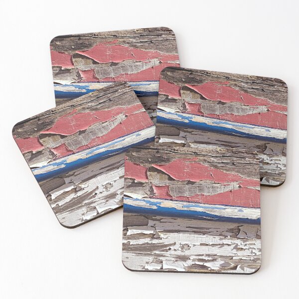 Item preview, Old Painted Wooden Boat Hull Detail Coastal Texture designed and sold by worldways.