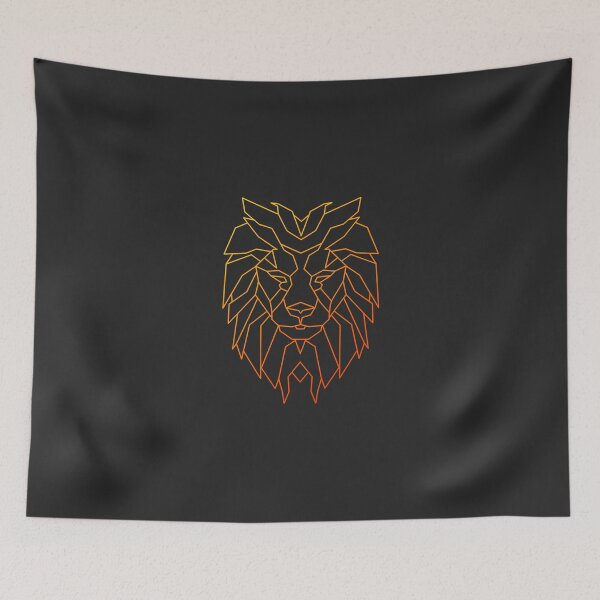 Item preview, Abstract Polygonal Lion designed and sold by Simon-Nicolas.