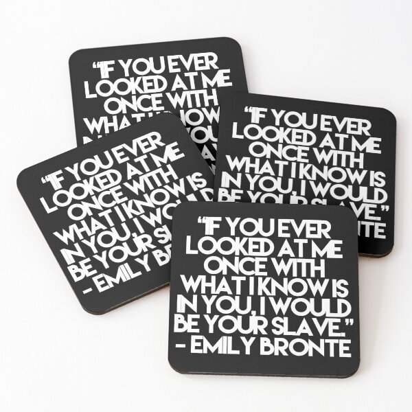 Item preview, Emily Brontë Quote designed and sold by EvolutionWisdom.