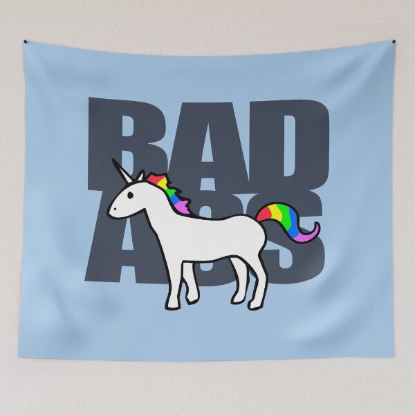Item preview, Badass Unicorn designed and sold by jezkemp.