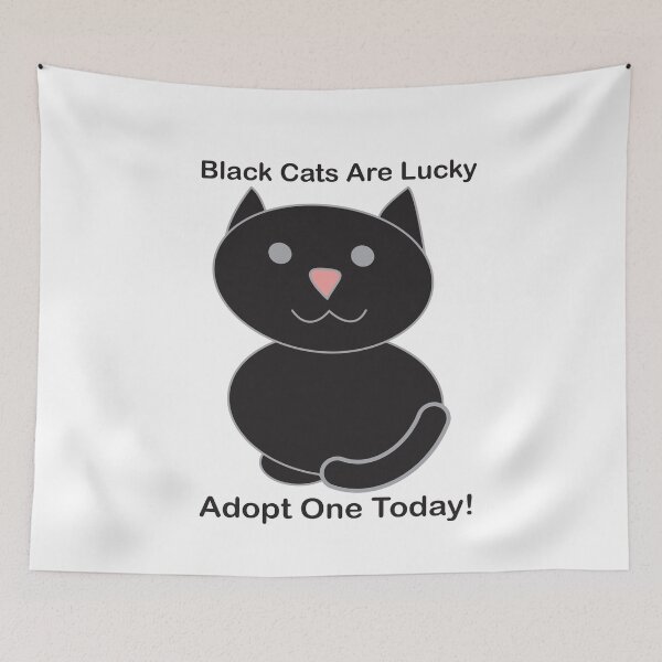 Item preview, Black Cat Adoption designed and sold by ValeriesGallery.