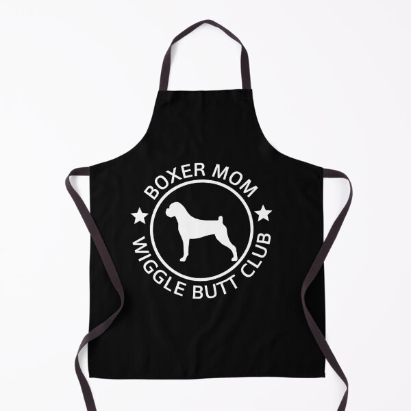 Boxer Mom Wiggle Butt Club Apron