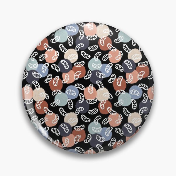 Item preview, Vintage Mitochondria on Black designed and sold by Hodgepodge Bricolage.