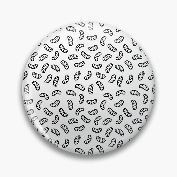 Item preview, Mitochondria - Black on White designed and sold by Hodgepodge Bricolage.