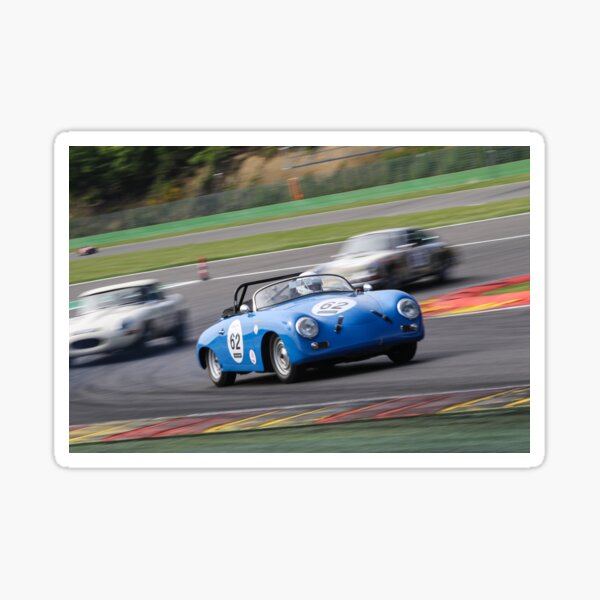 Porsche 356 Speedster Spa Sticker