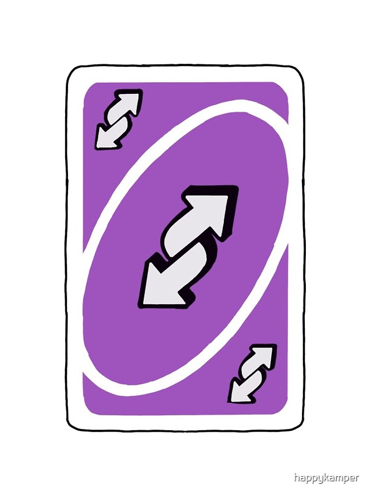"Purple Uno reverse playing card" iPhone Case & Cover by happykamper | Redbubble