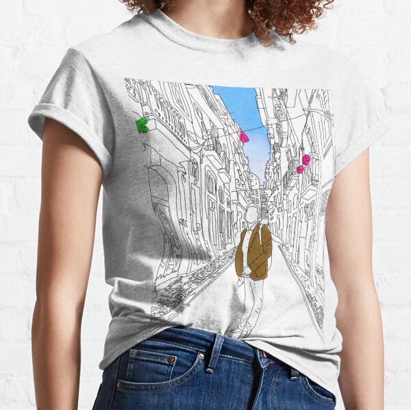Lisbon streets Classic T-Shirt