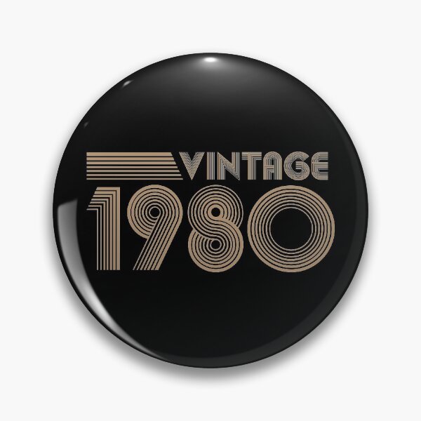 Item preview, Vintage 1980, 44th Birthday Cool Gift  designed and sold by RicardoTito.