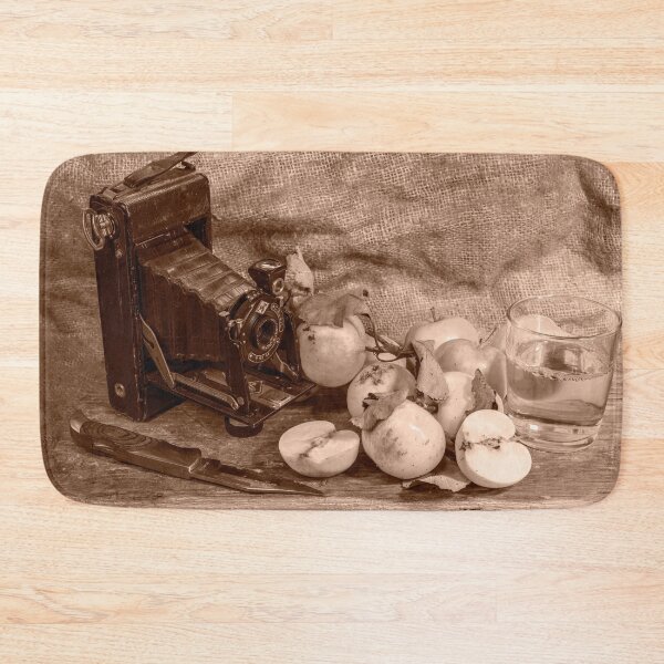 Item preview, Agfa and Apples in Sepia  designed and sold by hawkie.