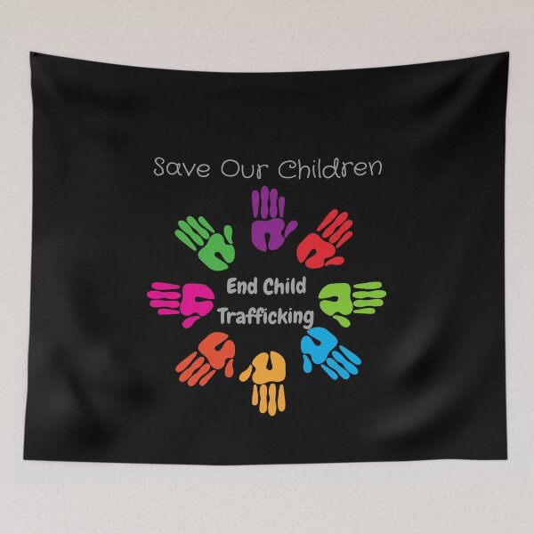 Item preview, Save our children end child trafficking designed and sold by maryjanekush.