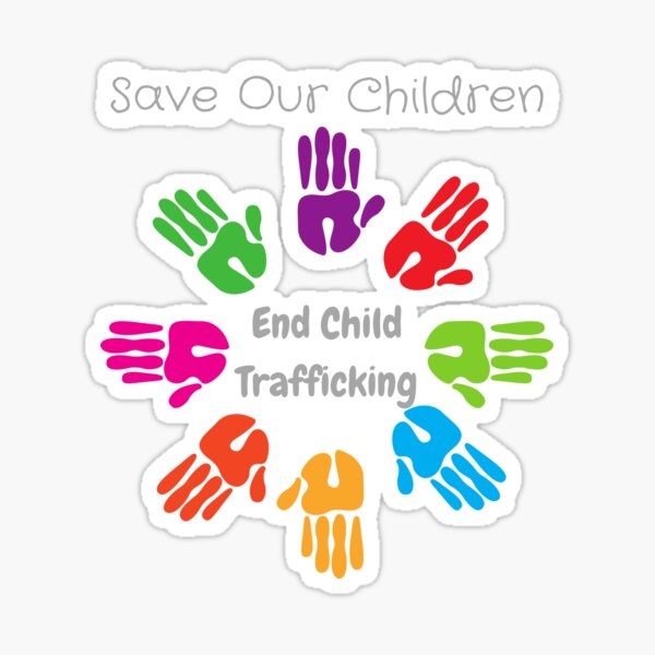 Item preview, Save our children end child trafficking designed and sold by maryjanekush.