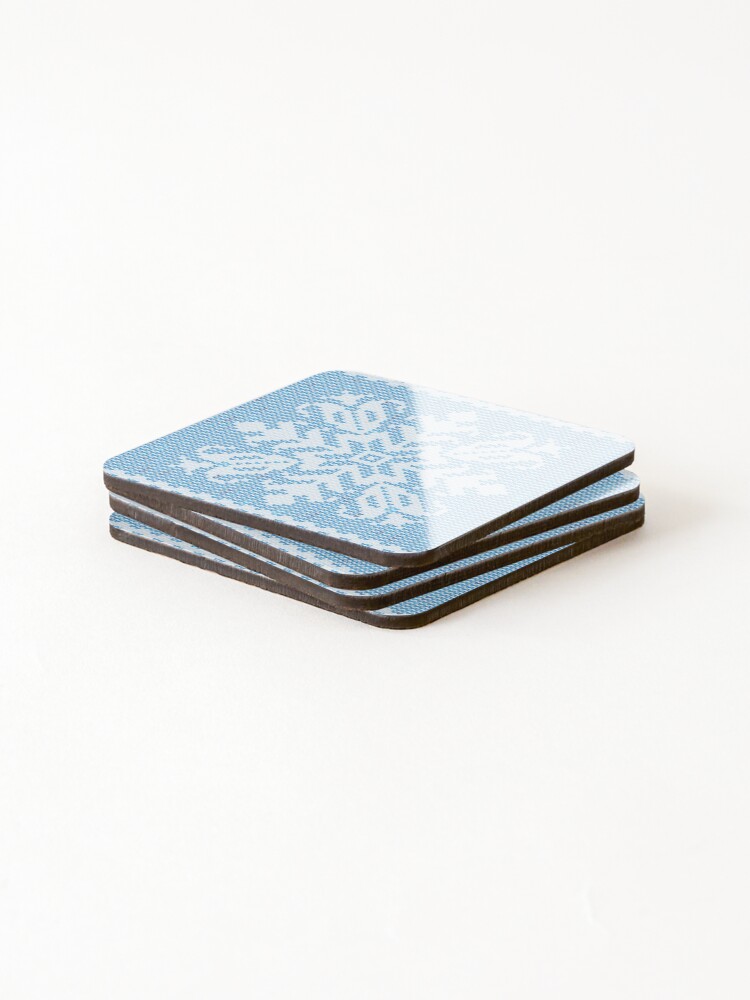 Thumbnail 4 of 5, Coasters (Set of 4), Blue bloom designed and sold by Rakos-Merch.