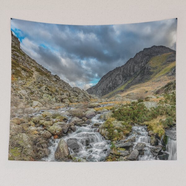 Item preview, Tryfan and Ogwen River Snowdonia  designed and sold by AJEvans.