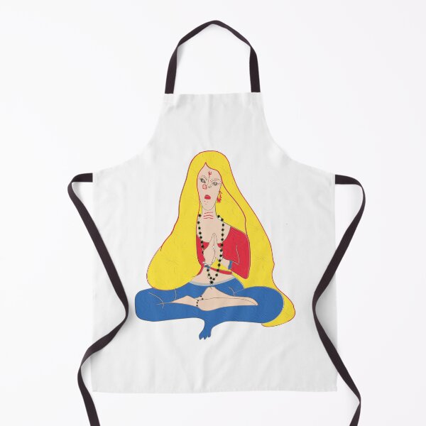 Item preview, Indian women artwork in prayer pose designed and sold by hutofdesigns.