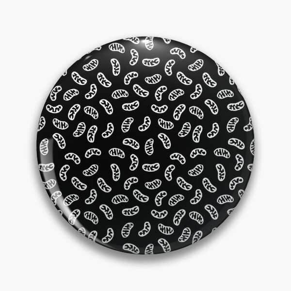 Item preview, Mitochondria - White on Black designed and sold by Hodgepodge Bricolage.