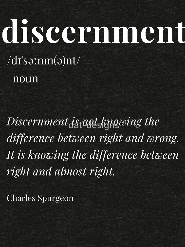 discernment-definition-t-shirt-by-dat-designs-redbubble