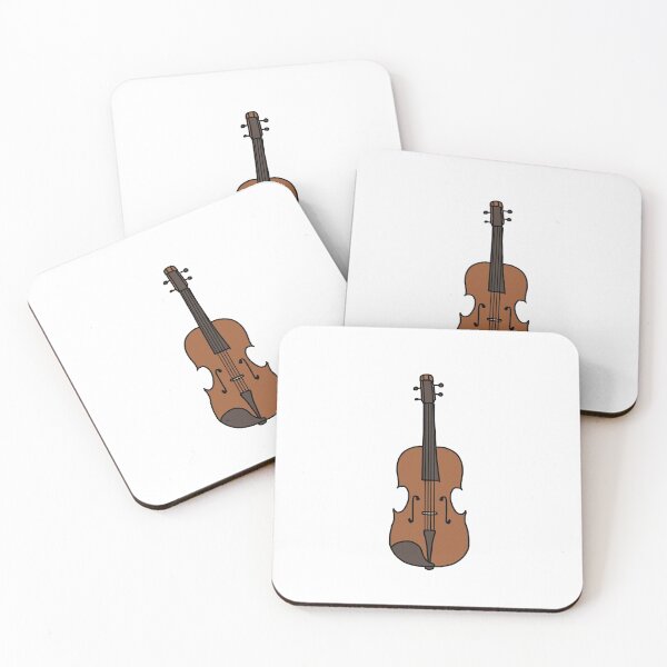 Item preview, Colorful Violin Or Viola Line Art String Instrument designed and sold by bassoongirl123.