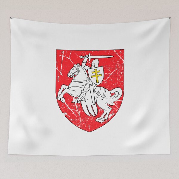 Item preview, BELARUS FLAG - Live Free Belarus - PAGONYIA GERB designed and sold by MagicBoutique.