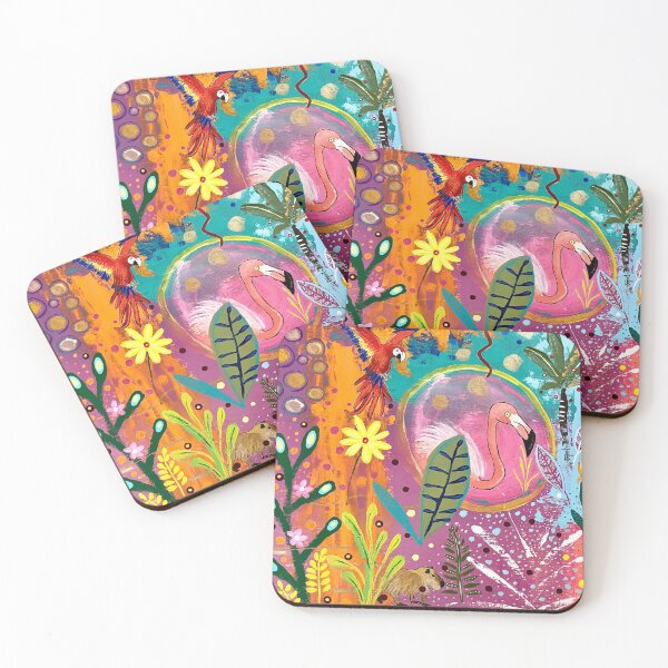 Item preview, Flamingo Dance designed and sold by The World of Emmy.