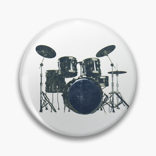 Item preview, Drummer Drums Distressed designed and sold by artworkbyrihen.