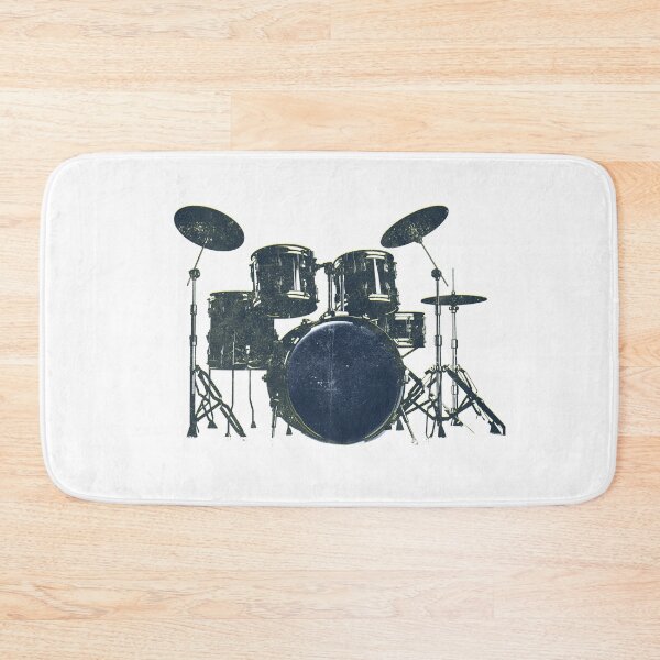 Item preview, Drummer Drums Distressed designed and sold by artworkbyrihen.