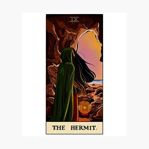 Item preview, VIRGO / LA TARJETA DEL TAROT DEL ERMITO. designed and sold by idrawthings23.