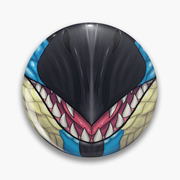 Item preview, Azure Rathalos Monster Hunter World Dragon  designed and sold by LupaLunae.