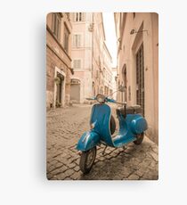 Vespa Leinwanddruck