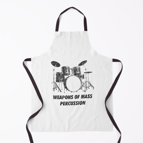 Item preview, Weapons Of Mass Percussions Funny Drummer Drums designed and sold by artworkbyrihen.