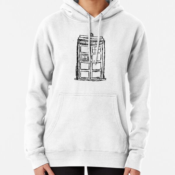 Doctor Who Tardis Police Call Box Pullover Hoodie Licensed Size XXL NEW UNWORN 
