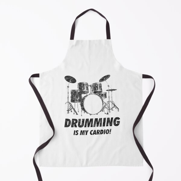 Item preview, Drumming Is My Cardio Funny Drummer Drums designed and sold by artworkbyrihen.