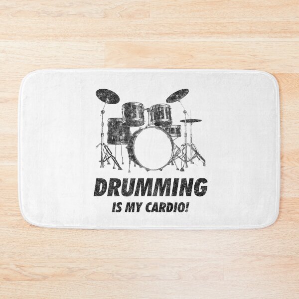 Item preview, Drumming Is My Cardio Funny Drummer Drums designed and sold by artworkbyrihen.