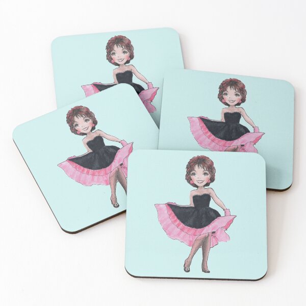 Item preview, Cartoon cute dancing girl designed and sold by Katerina Makarova.