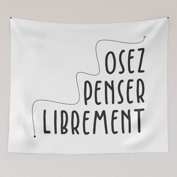 Item preview, Dare to think freely designed and sold by BlueZenStudio.