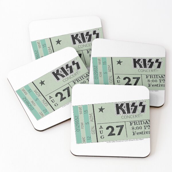 Item preview, KISS Concert ticket Stub designed and sold by ImpressionLane.