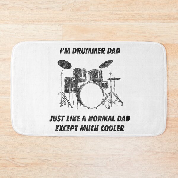 Item preview, I'm Drummer Dad Just Like A Normal Dad Except Much Cooler Funny Drumming designed and sold by artworkbyrihen.