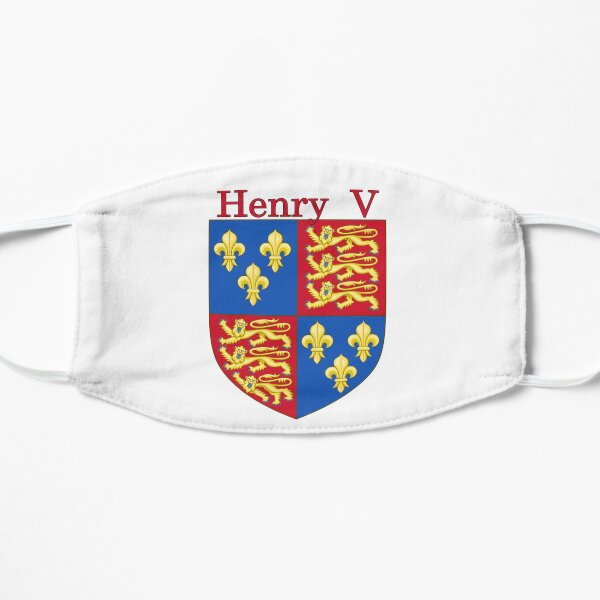 Roi Henri V Armoiries Royales | Version I Masque sans plis