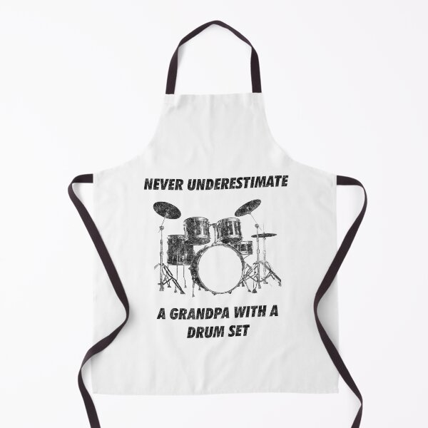 Item preview, Never Underestimate A Grandpa With A Drum Set Funny Drumming designed and sold by artworkbyrihen.