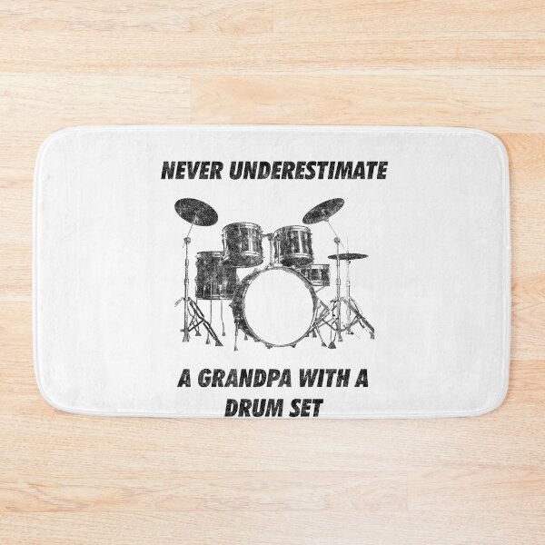Item preview, Never Underestimate A Grandpa With A Drum Set Funny Drumming designed and sold by artworkbyrihen.