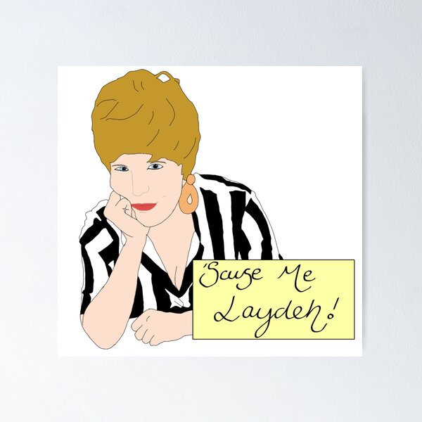 Item preview, Charity Shop Sue - 'Scuse Me Laydeh designed and sold by sketchdrawings0.