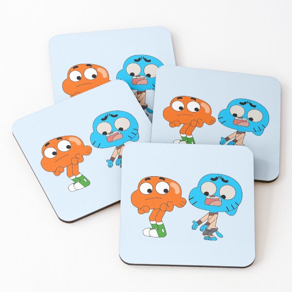 Item preview, Gumball and Darwin, What the what designed and sold by karamram.