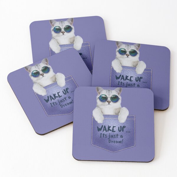 Item preview, Dream Cat - Life is just a dream designed and sold by SmoothDesigner.
